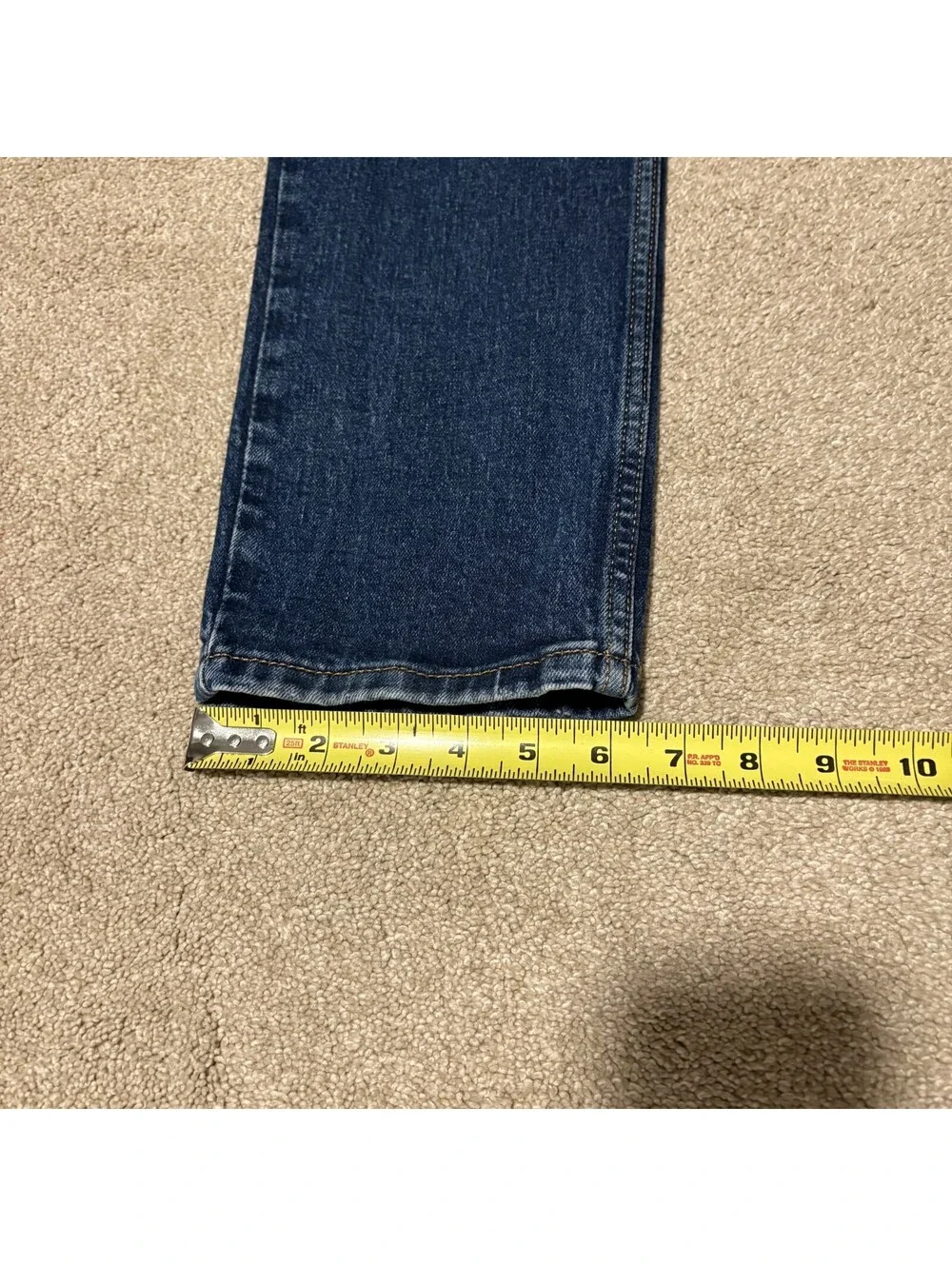 Levi's 511 Slim Fit Jeans Mens 32x34 Blue Dark Wash Tapered Leg Denim Classic